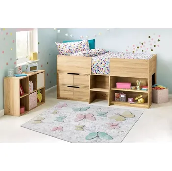 Koberec Dětský kusový koberec Bambino 1610 Butterflies cream