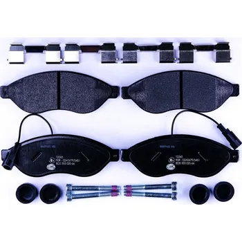 Brzdová destička Sada brzdových destiček, kotoučová brzda HELLA 8DB 355 020-661