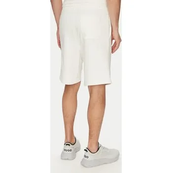 Pánské kraťasy HUGO Sportovní kraťasy Damtus 50534953 Écru Relaxed Fit S