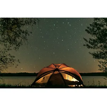 Malířské plátno Rybářův Krámek Fotoobraz - Bivak pod hvězdami Velikost: 60×40 cm