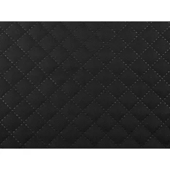 Zateplená kočárkovina OXFORD METRÁŽ - 1 černá čtverec
