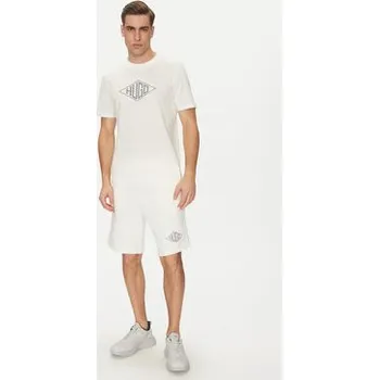 Pánské oblečení HUGO T-Shirt Dalendi 50534934 Écru Regular Fit M