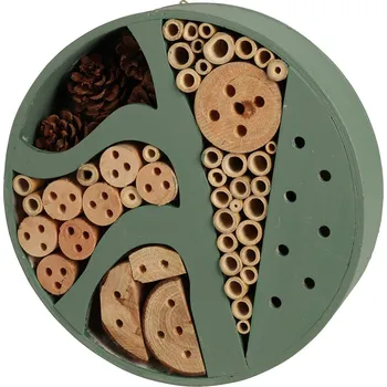 Hmyzí hotel hotel hmyzí pr.25cm dřevěný ŠE,ZE mix