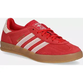 Dámské tenisky Tenisky adidas Originals Gazelle Indoor W JI2756 červená 33X, EUR 40 2/3