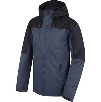 Pánská casual bunda Husky Pánská hardshell bunda Nickin M XL, anthracite/black