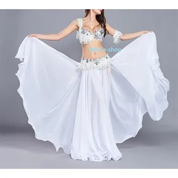 Karnevalový kostým Čtyřdílný taneční kostým sněhový Frozen M