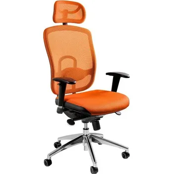 Jídelní židle Křeslo Vip - Unique Oranžová 54x132 cm