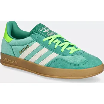 Dámské tenisky Tenisky adidas Originals Gazelle Indoor zelená barva, JI2715 76X, EUR 35.5