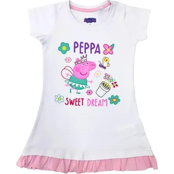 NOČNÍ KOŠILKA PEPPA PIG em 834 bílá Velikost: 98