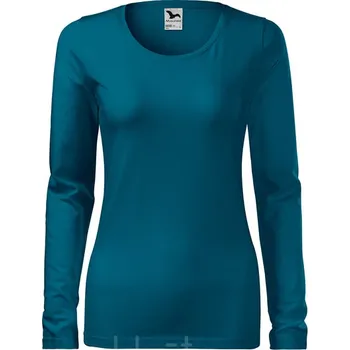 Dámské tričko Dámské tričko MALFINI SLIM, barva petrolejová, velikost L