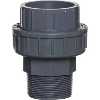 PWS - Professional Water System PVC tvarovka, šroubení bez kroužku, 63mm x 2