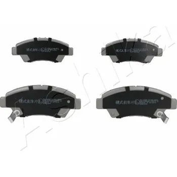 Brzdová destička Sada brzdových destiček, kotoučová brzda ASHIKA 50-04-435