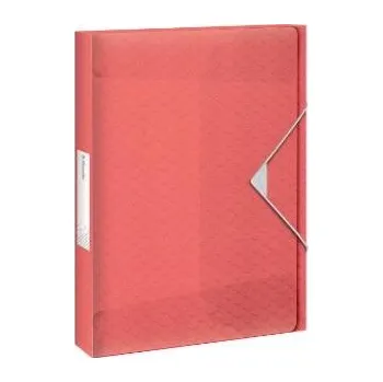 NOBO Box na dokumenty Esselte Colour'Breeze, 25mm, korálová 628449