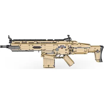 ostatní stavebnice Stavebnice útočná puška SCAR na baterie - 1406 dílů + Doprava zdarma na další nákup