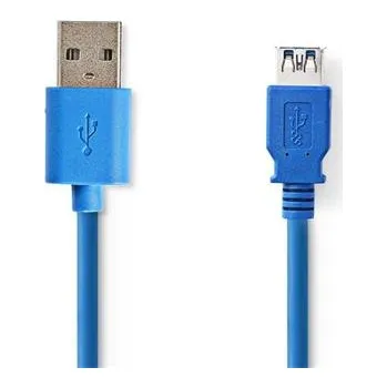 Prodlužovací kabel Nedis CCGB61010BU20 - USB 3.0 Kabel | A Zástrčka - A Zásuvka | 2 m | Modrá CCGB61010BU20