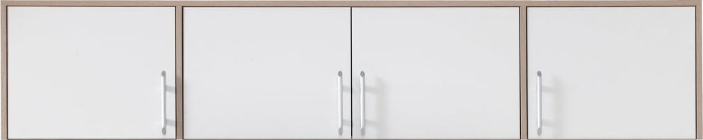 Nástavba do šatní skříně Smart - Meblar Dub Sonoma / Bílá Lux 200x40 cm