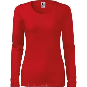 Dámské tričko Dámské tričko MALFINI SLIM, barva červená, velikost L