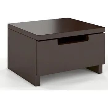 Noční stolek Noční stolek bukový do ložnice Spectrum nízký - Skandica Palisander 40x25 cm