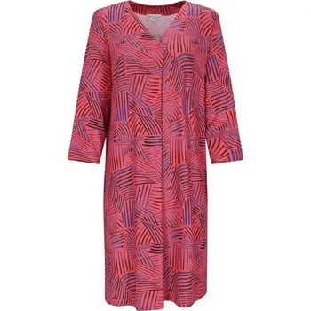 Dámské šaty Dámské letní šaty HAJO 10547 312 D Kleid m.grafischem Druck 3/4 Velikost: 46