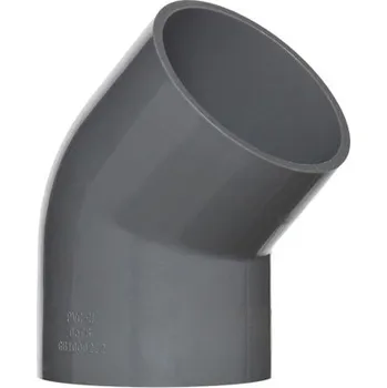 PWS - Professional Water System PVC tvarovka - Úhel 45° 200 mm, koleno