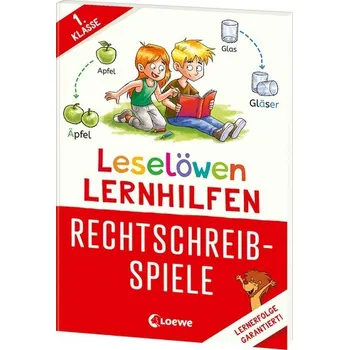 První čtění Leselöwen Lernhilfen - Rechtschreib-Spiele - 1. Klasse - Wittenburg, Christiane