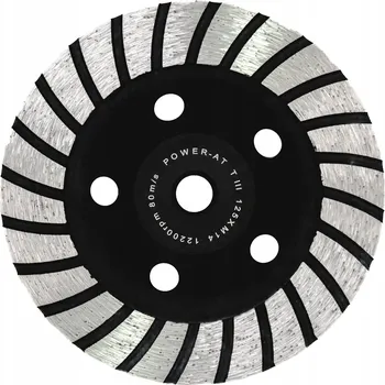 Brusný kotouč HRNKOVÝ KOTOUČ NA BROUŠENÍ BETONU 125 M14