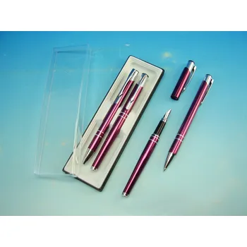 Souprava COSMO Z8 propiska + plnící pero BORDÓ 535870