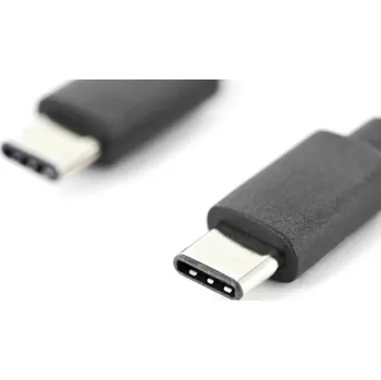 Datový kabel DIGITUS Připojovací kabel USB typu C na C, 3,0 m, 3A, 480 MB, verze 2.0, bl AK-300138-030-S