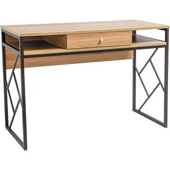 Psací stůl Psací stůl Tablo B - Signal Dąb / Ciemny brązowy 110x76 cm