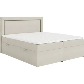 Postel Kontinentální postel Novio 180 s úložným prostorem - Laverto ethan 509 180x120 cm