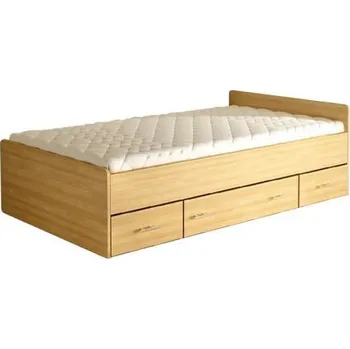 Postel Postel pravá 80262 (140x200) - M&K Foam 22 Buk 145x67.5 cm