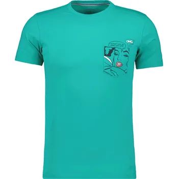 Pánské triko RAGMAN 368781 378 Roundneck pocket Comic Velikost: M