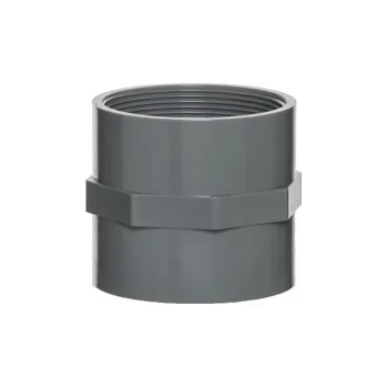 PWS - Professional Water System PVC tvarovka - přechodka, vnitřní závit 50 mm x 1-1/2