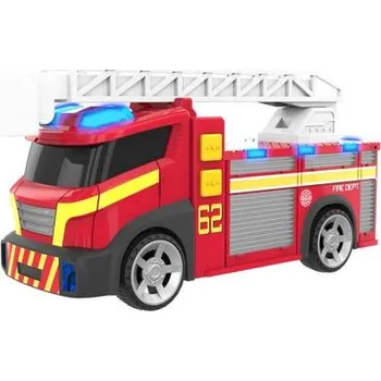 autíčko Teamsterz hasiči se zvukem a světlem varianta červená kabina