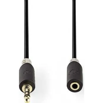 Audio kabel Nedis CABW22050AT20 - Stereofonní Audio Kabel | 3,5mm Zástrčka - 3,5mm Zásuvka | 2 m | Antracit CABW22050AT20