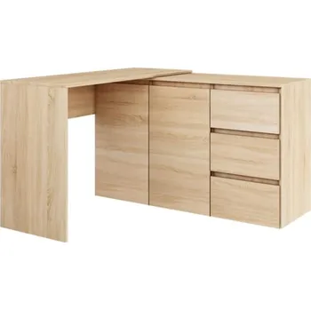 Psací stůl Psací stůl do studentského pokoje Megan N3 - Agat Dub Sonoma 120x75 cm