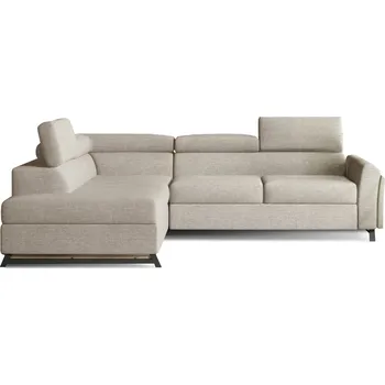 Sedací souprava Rohová sedací souprava levá pro každodenní spaní s mechanismem rozkládání typu delfín a úložným prostorem na lůžkoviny Kairos - ELTAP cover 02 265x76 cm