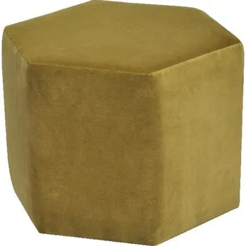 Taburet Čalouněná podnožka do obývacího pokoje Honey - Happy Barok trinity 12 45x45 cm