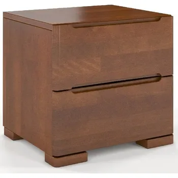 Noční stolek Noční stolek bukový do ložnice Sparta maxi - Skandica Ořech 40x38 cm