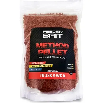 FeederBait Method pellet 2 mm 800g - Jahoda