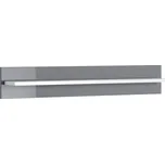 Police Brillo - Gala Meble Bílá / Šedý Lak Lesklý / Buk 120x20 cm