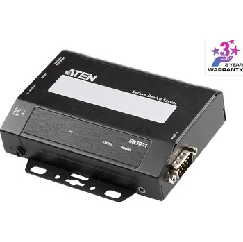 KVM přepínač Aten RS-232 2 portový Secure Device Server SN3002-AX-G