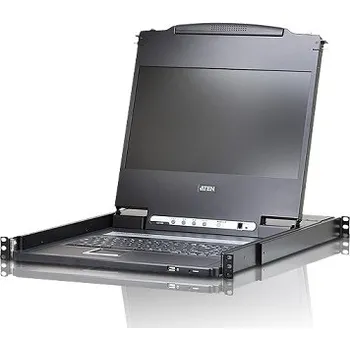 KVM přepínač ATEN CL-6700MW console 17.3’’ DVI Full HD LCD Console CL6700MW-ATA-AG