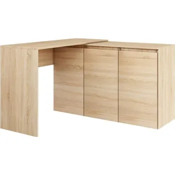 Psací stůl Psací stůl do studentského pokoje Megan N1 - Agat Dub Sonoma 120x75 cm