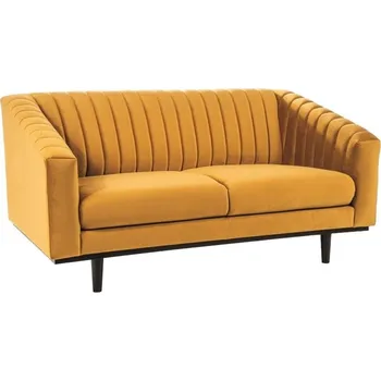Pohovka Asprey Velvet 2 - Signal Bluvel 68 - Curry 150x78 cm