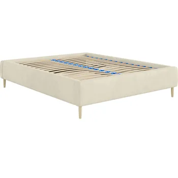 Postel Základna čalouněné postele Frodo se zvedacím roštem a úložným prostorem 140x200 - Laverto catch me 22 160x45 cm