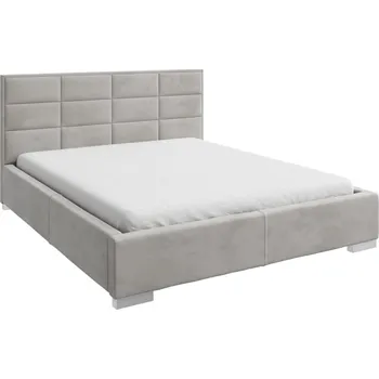 Postel Čalouněná postel s roštem, plynovými písty a úložným prostorem Pomoza 180 - Forte jaguar 2166 199x102 cm