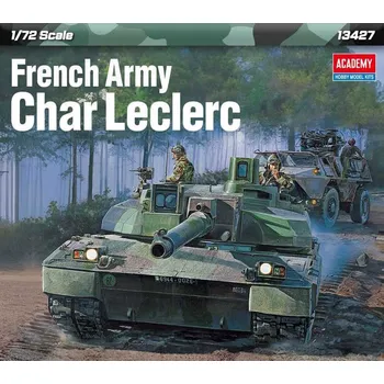 Plastikový model Academy Model Kit tank 13427 - French Army Char Leclerc (1:72) - expresní doprava