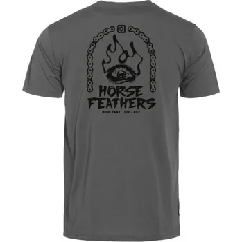 Pánské oblečení TRIKO HORSEFEATHERS RECKLESS TECH - šedá - XL + při osobním odběru 683 Kč