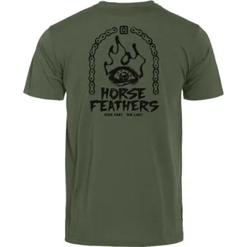 Pánská móda TRIKO HORSEFEATHERS RECKLESS TECH - zelená - XXL + při osobním odběru 769 Kč